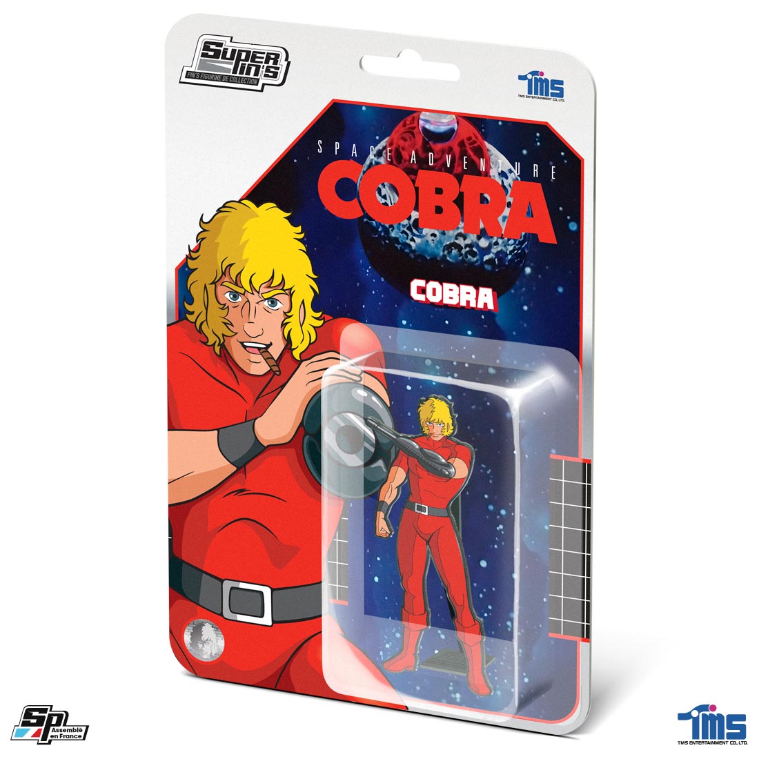 Cobra Space Adventure-cobra-Super Pin's blister-BUICHI TERASAWA-TMS