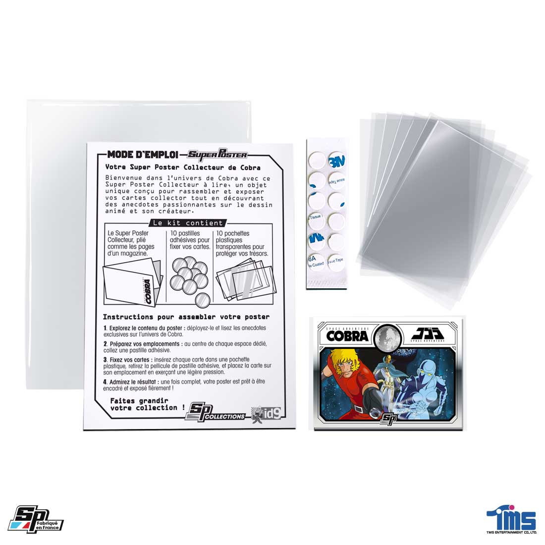 Starter Kit collecteur de cartes SUPERPOSTER COBRA