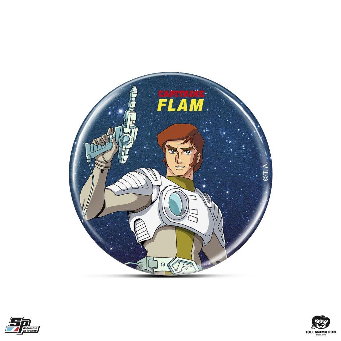 Badge blister Capitaine Flam - superpins